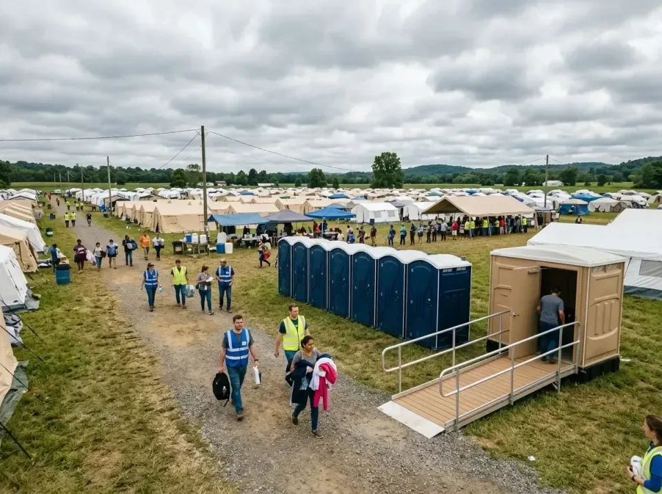 disaster-relief-camp-restrooms-010 — frequently asked questions, Dumpster & Portable Bathrooms Rental in DeWitt, IA